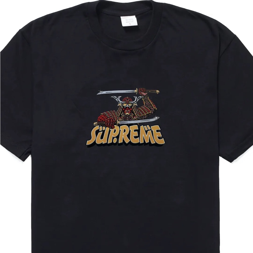 Supreme Samurai Tee in black
